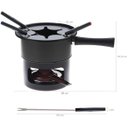 Ver imagem 5 de Aparelho de Fondue Viena 8 Peças com Queimador Forma Preto