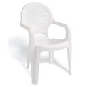 Ver imagem 1 de Cadeira Infantil Plástica Estampada Catty Branca