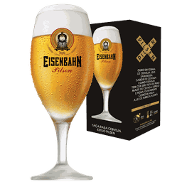 Copo Taça de Cristal Cerveja ou Chopp Festa Presente 400ml Pilsen - 1