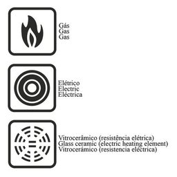 Jogo de Frigideiras de Alumínio Revest. Interno 20399781 - 3