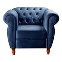 Ver imagem 4 de Sofá Nobreza Poltrona Chesterfield Vintage Retrô Clássico