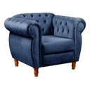 Ver imagem 2 de Sofá Nobreza Poltrona Chesterfield Vintage Retrô Clássico