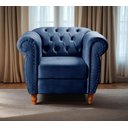Ver imagem 1 de Sofá Nobreza Poltrona Chesterfield Vintage Retrô Clássico