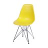 Cadeira Polipropileno Base em Metal Or Design - 1