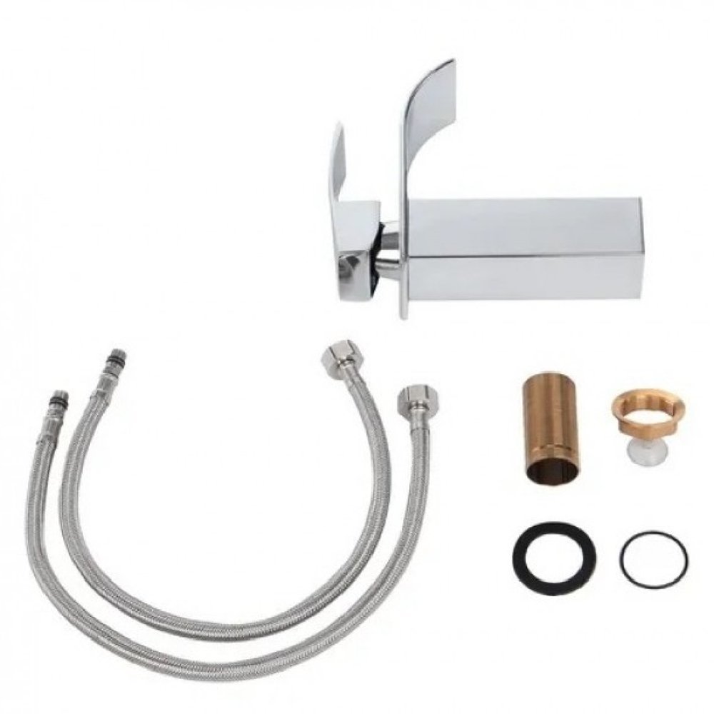 Torneira Lavabo Monocomando Cascata Luxo de Bica Baixa - Bar-001 - Stillus Home - 3