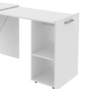 Ver mais imagens de Escrivaninha Multiuso Retratil 2 Nicho Me4170 Branco Tecno Mobili