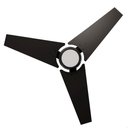 Ver imagem 4 de Ventilador de Teto Com Controle Remoto Natuvent Callis Led 3 Pás Madeira Preto 6500k Branco Frio