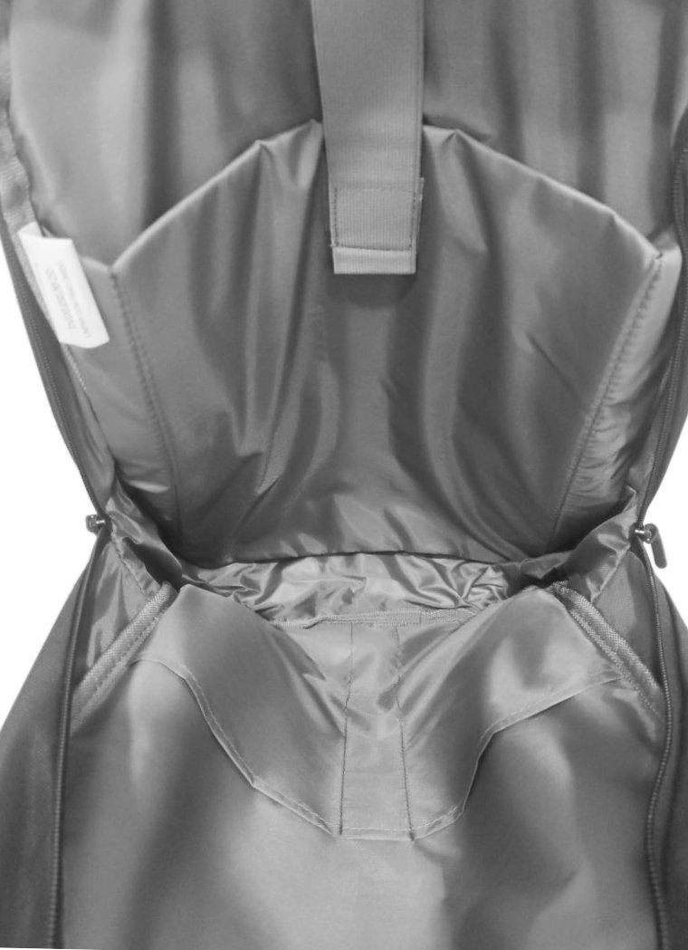 Mochila Executiva Notebook Unissex Resistente Denlex Preta - 2