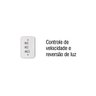Ventilador de Teto Ventisol Fênix 3 Pás Branco 220V - 2