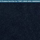 Ver imagem 3 de Cama de Solteiro Ariel Daf para Colchão 88cm com Cabeceira Linho Azul Marinho Base Aço Carbono