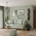 Ver imagem 3 de Prateleira de Canto Lyra 5 Nichos Decorativos Preto para Sala Quarto Livros