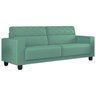 Sofa 3 Lugares 214 cm Greco Veludo SL 946 Moll - 1