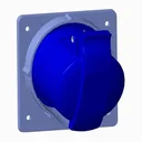 Ver imagem 2 de Tomada de Embutir Angulada Painel Flange 3p+t200-250v32aip44 9h Azul Abb
