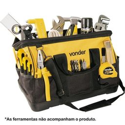 Bolsa para Ferramentas em Lona 22 Divisões Vonder Preto - 2