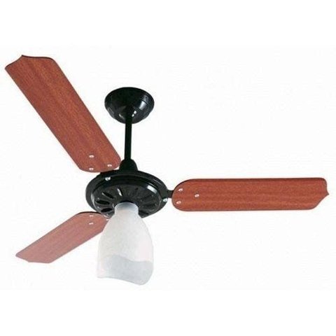 Ventilador de Teto Lumi Preto com Pás Mogno Loren Sid - 127v-1767
