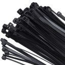 Ver imagem 4 de 100 Abraçadeira Preta Nylon 4,8x400mm Fita Hellermann Plástica Enforca Gato Resistentes e Duráveis