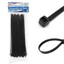 Ver imagem 6 de 100 Abraçadeira Preta Nylon 4,8x400mm Fita Hellermann Plástica Enforca Gato Resistentes e Duráveis