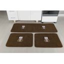 Ver imagem 1 de Kit de Cozinha 3 Peças Coruja Café