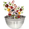 Bowl Fundo Aço Inoxidável Multiuso Culinário- 4l - 4