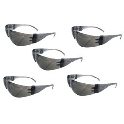 Kit 5 Peças Oculos Cinza Fumê Lente Escura Virtua 3m Ca15649:cinza - 2
