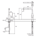 Ver imagem 5 de Misturador Monocomando Kohler Cozinha Aleo com Bica Removível 99175br-4-cp