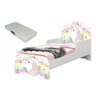Mini Cama Juvenil Infantil Adesivada C/ Colchão Juvenil Pelmex - Unicornio - 1