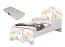 Ver imagem 1 de Mini Cama Juvenil Infantil Adesivada C/ Colchão Juvenil Pelmex - Unicornio