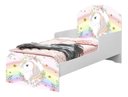 Ver imagem 3 de Mini Cama Juvenil Infantil Adesivada C/ Colchão Juvenil Pelmex - Unicornio