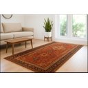 Ver imagem 4 de Tapete Passadeira Red Mandal para Corredor