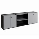 Ver mais imagens de Armário para Escritório F5 4 Portas 2 Prateleiras MDP 240cm F5 Office