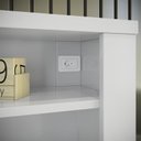 Ver imagem 4 de Cama Solteiro com Gavetas Invicta com Guarda Roupa Belgica Branco Brilho - Santos Andirá