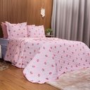 Ver imagem 4 de Cobre Leito Essencialle Solteiro 2 Peças Moranguinho