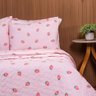 Cobre Leito Essencialle Solteiro 2 Peças Moranguinho - 3