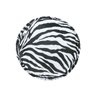 Almofada Redonda Decorativa Estampa Safari Zebra 44cm - 1