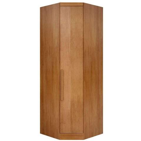 Modulo Canto Obliquo Para Guarda-roupa Com 01 Porta Cumaru
