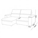 Ver imagem 5 de Sofá Retrátil Reclinável Mônaco 2,10 Metros Bouclê