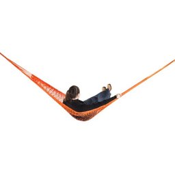 Rede de Dormir e Descanso Camping Nylon Impermeável Laranja - 1
