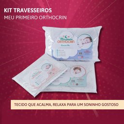 Kit 3 Travesseiros Infantis Bebê Meu Primeiro Orthocrin - 4