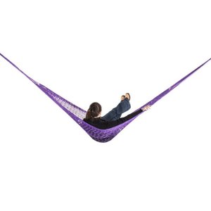 Rede de Dormir e Descanso Camping Nylon Impermeável Lilas