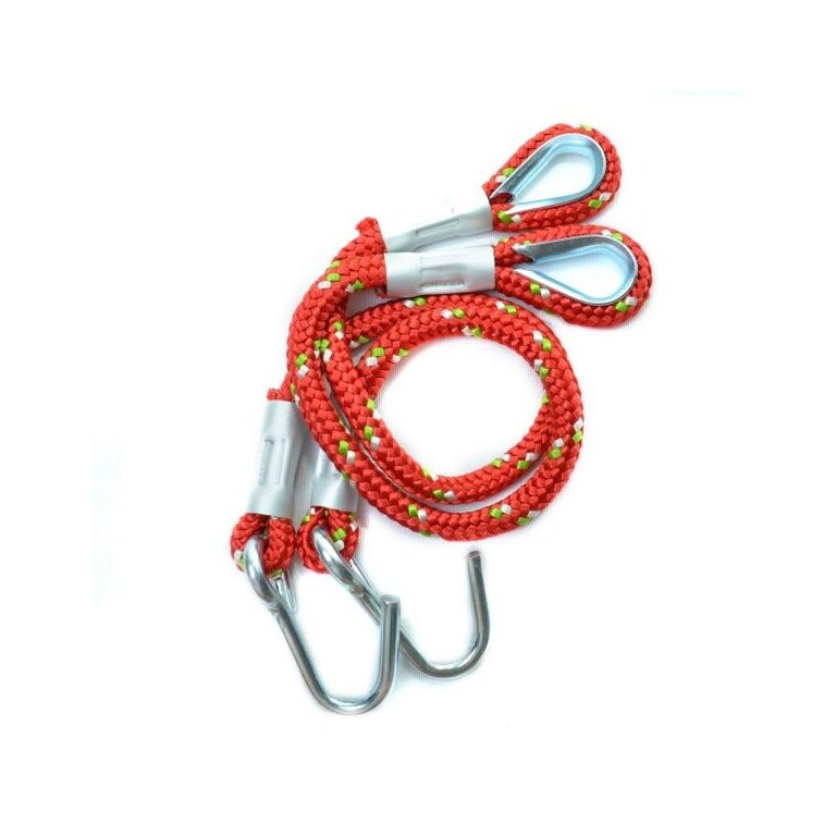 Cabo Extensor para Rede de Dormir - Vermelho Mesclado Tam. 60 CM