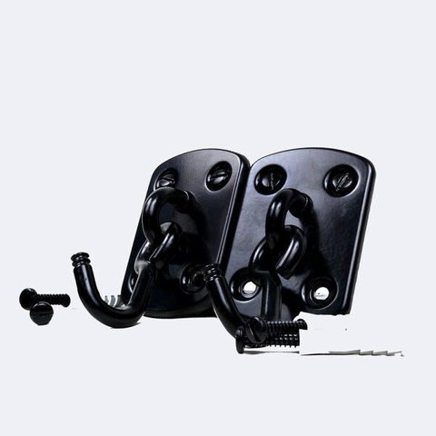 Gancho de Rede de Dormir Aço Preto