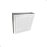 Painel Recuado de Sobrepor Quadrado 18w 21x21cm Branco Led 3000k Luz Quente - 2