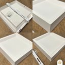 Ver imagem 4 de Painel Recuado de Sobrepor Quadrado 18w 21x21cm Branco Led 3000k Luz Quente