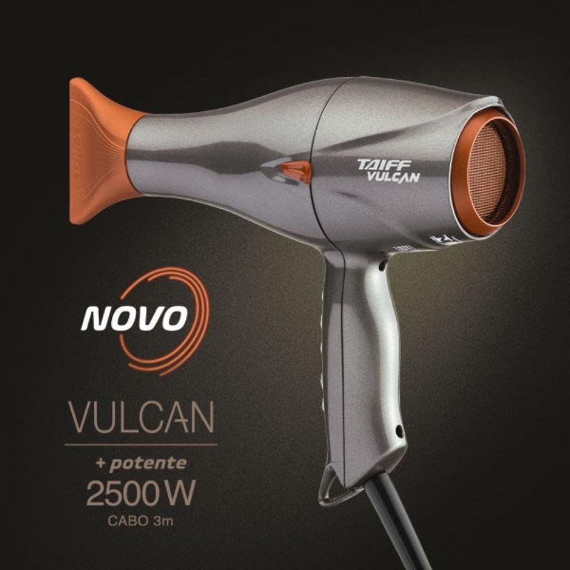 Secador de Cabelo Vulcan Profissional 2500w - Taiff - 4