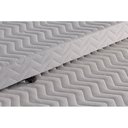 Ver mais imagens de Cama Box Base c/2 Auxiliares Solteiro Universal Rústico Bordado White (88x188x32) - Paropas