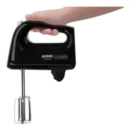 Batedeira Arno 3 Velocidades 2 Tigelas Facilita Sx16 Preto - 7