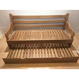 Sofá Cama Tricama 1,90l X 1,10p/1,90aberto X 80a - Móveis de Gramado - 4