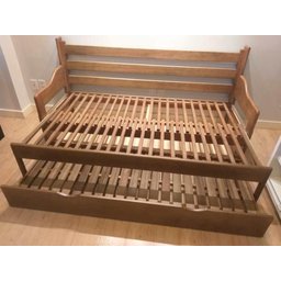 Sofá Cama Tricama 1,90l X 1,10p/1,90aberto X 80a - Móveis de Gramado - 2