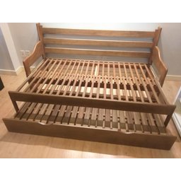 Sofá Cama Tricama 1,90l X 1,10p/1,90aberto X 80a - Móveis de Gramado - 3