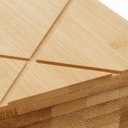 Ver imagem 6 de Saleiro Quadrado Bambu C/tampa 13cm X 13cm X 7cm